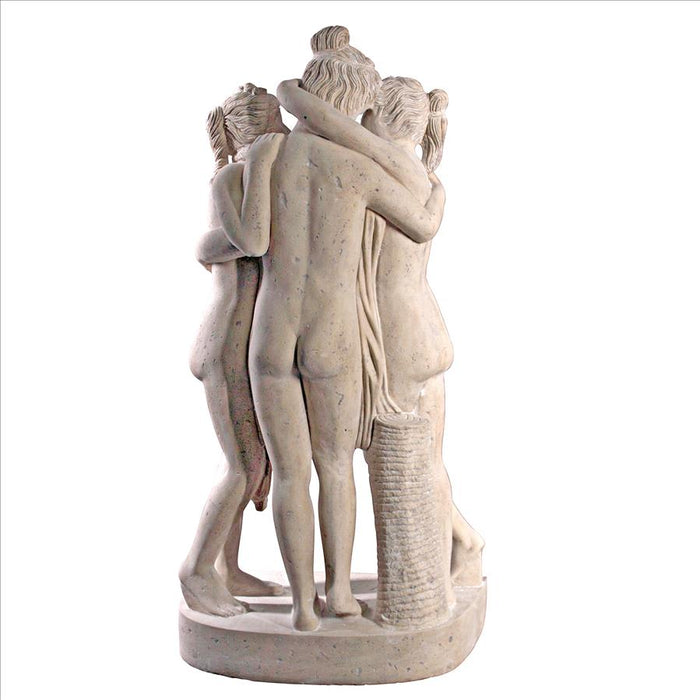 Design Toscano- The Three Graces Statue: Large