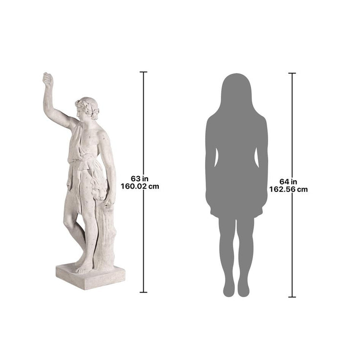 Design Toscano- Hercules with Nemean Lion Pelt Garden Statue