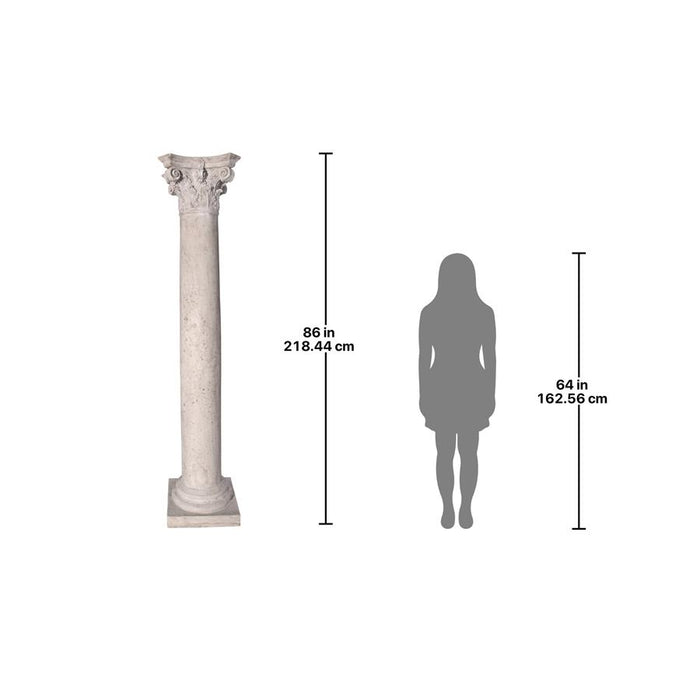 Design Toscano- The Corinthian Architectural Column Sculpture
