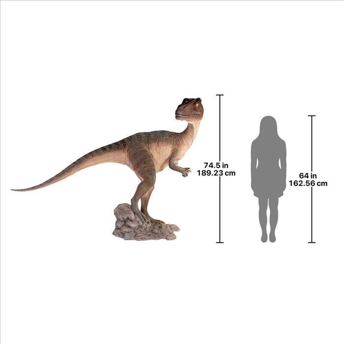 Design Toscano- Jurassic-Sized Allosaurus Dinosaur Statue