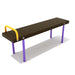 Kid's Gym Straight Sit Up Bench-Outdoor Workout Supply