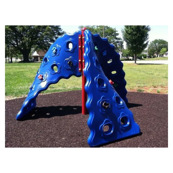 Playground Equipment 3 Panel Cyclone Challenger — Outdoor Workout Supply