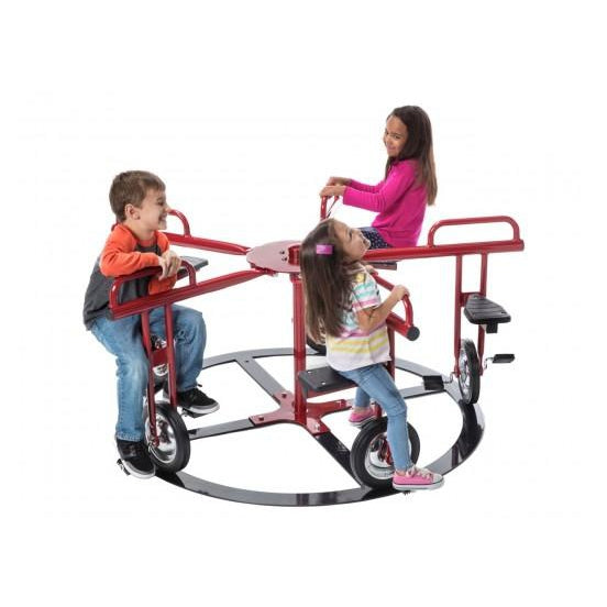 Playground Equipment 5-Seat Merry Go Cycle