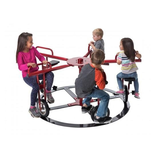 Playground Equipment 5-Seat Merry Go Cycle