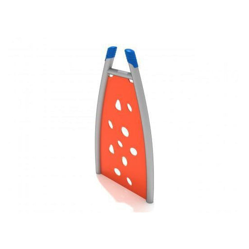 Playground Equipment Curved Post PE Climbing Wall