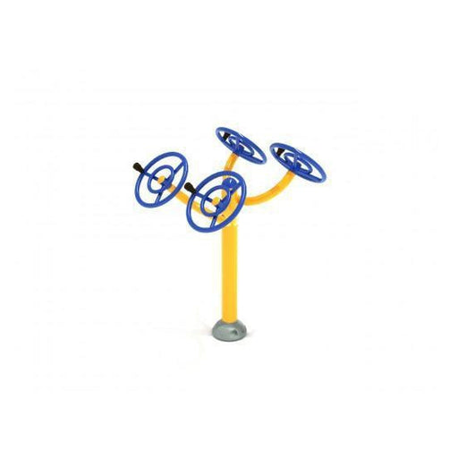 Playground Equipment Double Station Arm Rotation