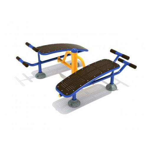 Playground Equipment Double Station Sit Up Bench