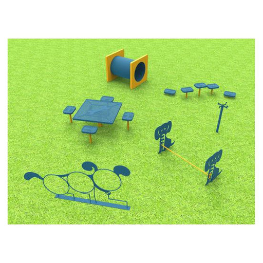 Playground Equipment Medium Dog Park Kit