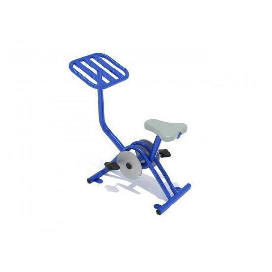 Playground Fitness Single Station Exercise Bike — Outdoor Workout
