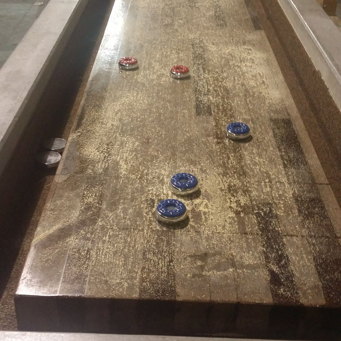Stone Age Concrete Outdoor Shuffleboard Tables