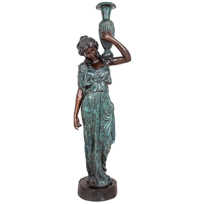 Design Toscano- Dione the Divine Water Goddess Cast Bronze Garden Statue