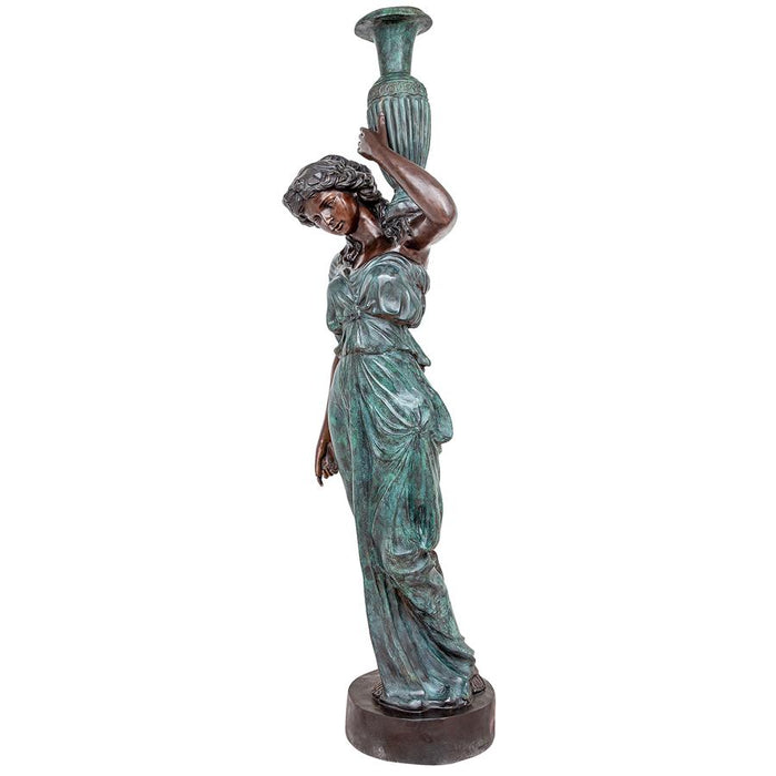 Design Toscano- Dione the Divine Water Goddess Cast Bronze Garden Statue