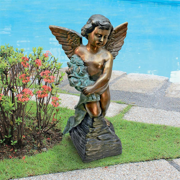 Design Toscano- Memorial Angel Cast Bronze Garden Statue