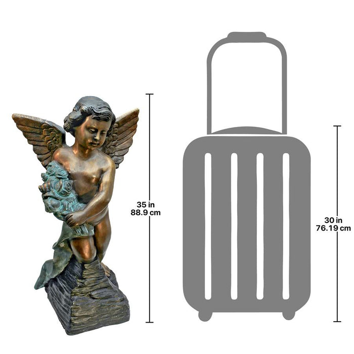 Design Toscano- Memorial Angel Cast Bronze Garden Statue