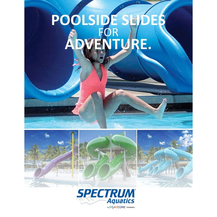 Spectrum Aquatics- Single Flume 360° Triangle Deck-Outdoor Workout Supply