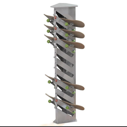 Modular Skate Rack System Skateboard Racks for Schools — Outdoor Workout Supply