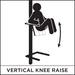 ExerTRAC Model 1327 (Vertical Knee Raise/Flat Bench)-Outdoor Workout Supply