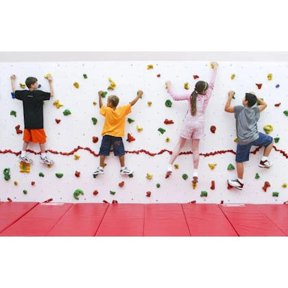 Everlast Climbing 10' H Discovery® Dry-Erase Climbing Wall-Outdoor Workout Supply
