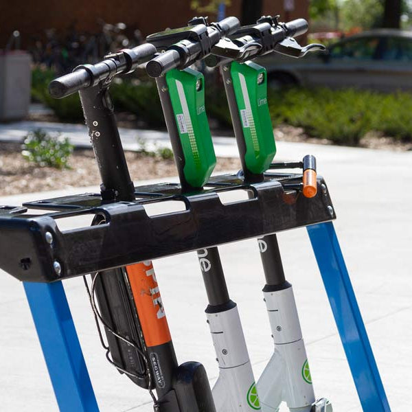 Dero E-Scooter Rack — Outdoor Workout Supply