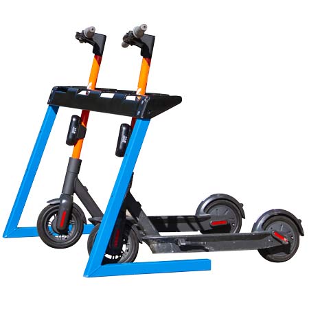 Dero E-Scooter Rack — Outdoor Workout Supply
