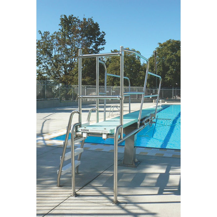 Spectrum Aquatics- 1M Rear/Side Access Cheyenne Diving Tower-Outdoor Workout Supply