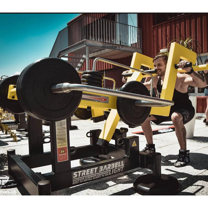 Street Barbell USA Shoulder Press (Outdoor Gym Equipment)-Outdoor Workout Supply