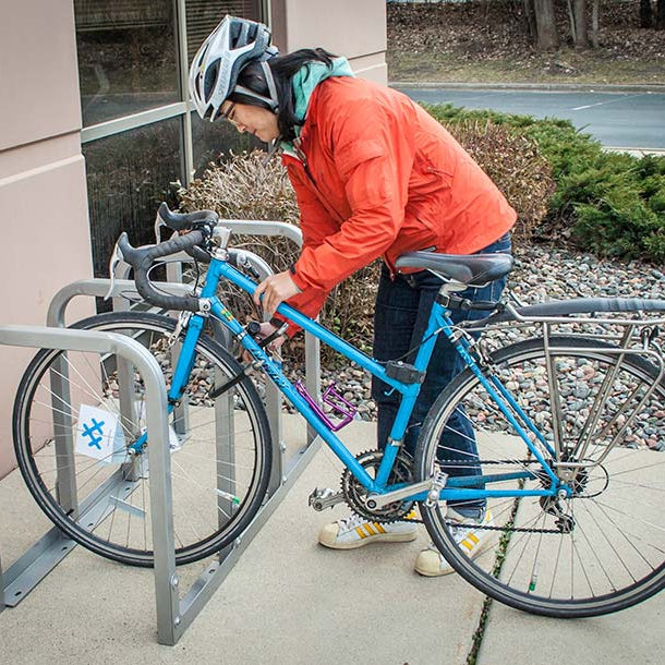Dero U-Lockit modular surface-mounted bike rack